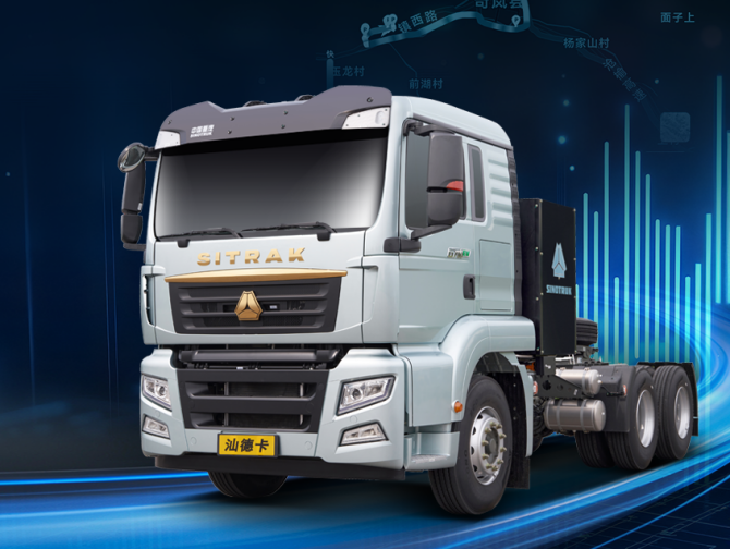 汕德卡G7M新能源牵引车 | 高频出勤不掉链，舒适动力全搞定